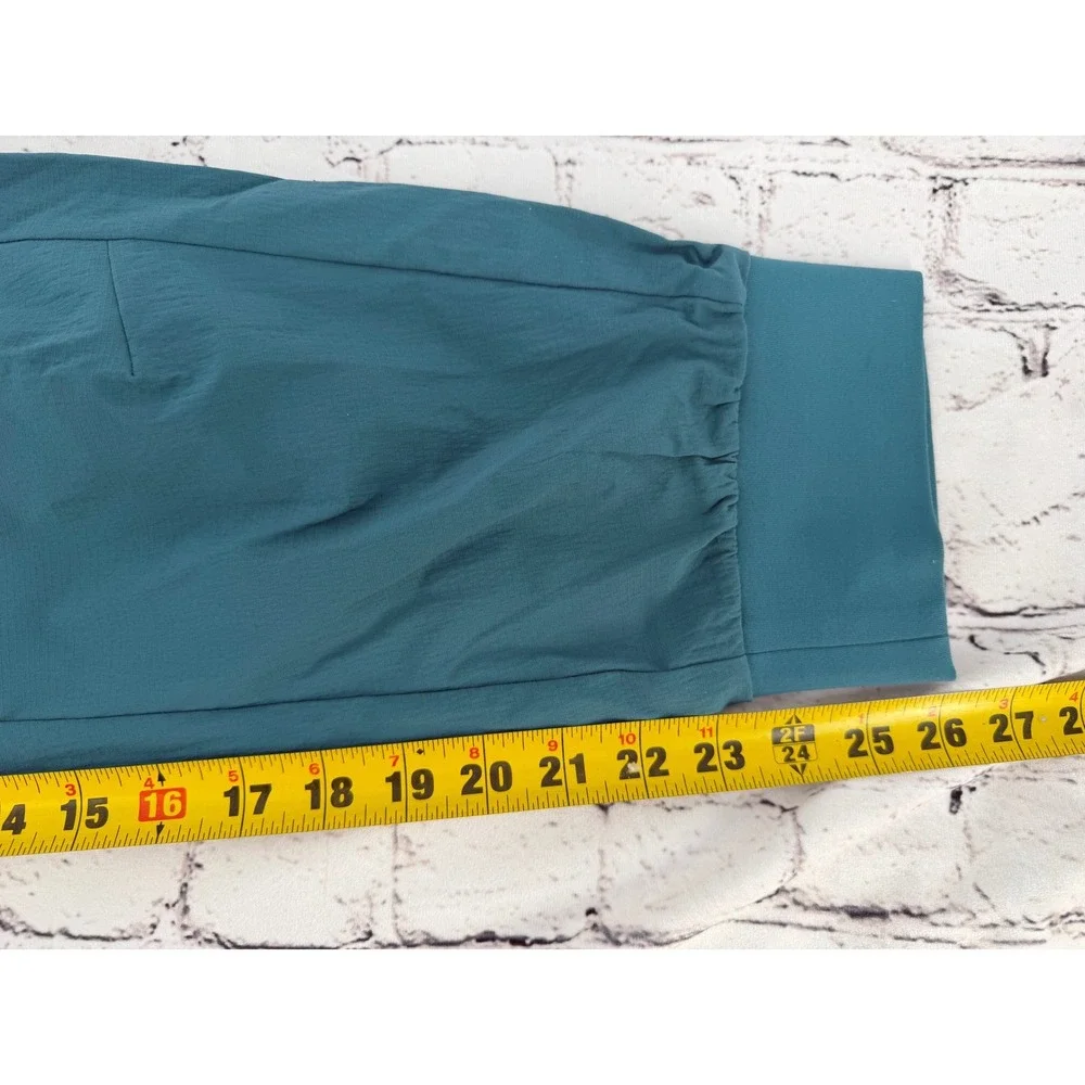 NEW Athleta Trekkie North Crop Jogger Pants‎ Teal Women's Size 8T
